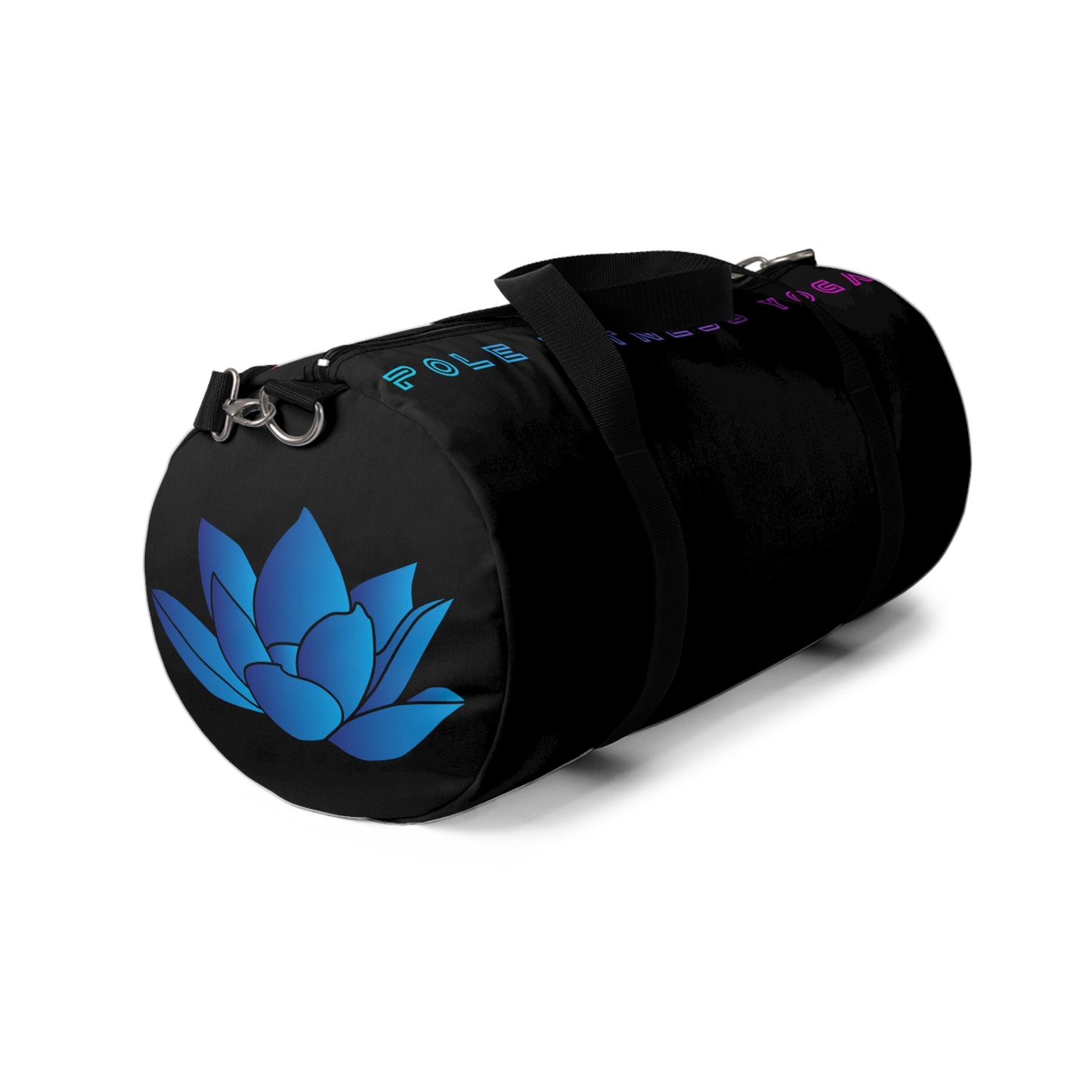 Motivational Duffel Bag for Fitness Enthusiasts - Versatile Gym & Travel Gear - Black
