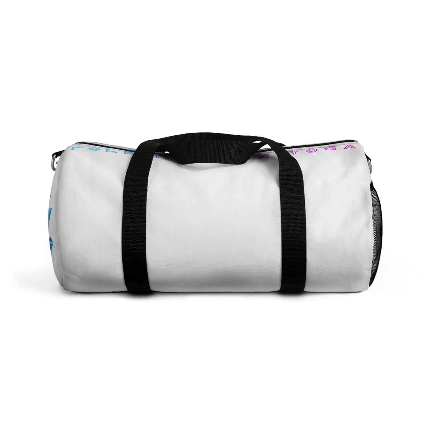 Motivational Duffel Bag for Fitness Enthusiasts - Versatile Gym & Travel Gear - White