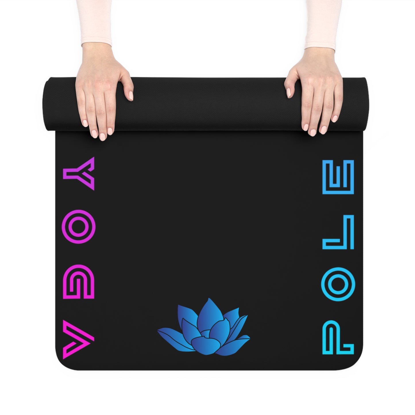Pole Fitness Yoga Mat - Rubber Non-Slip Exercise Mat for Yoga, Pilates, and Fitness