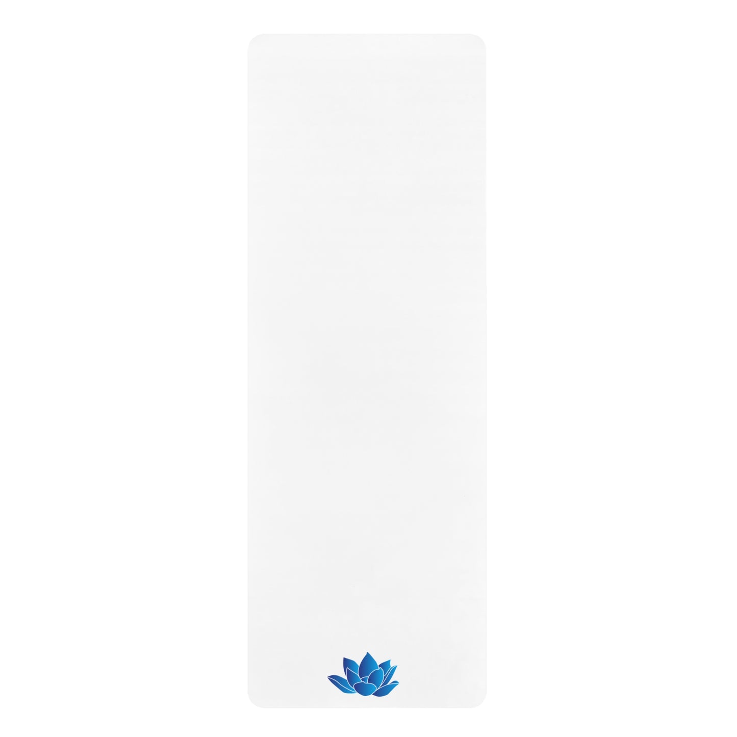 Pole Fitness Yoga Mat - White, Logo Only