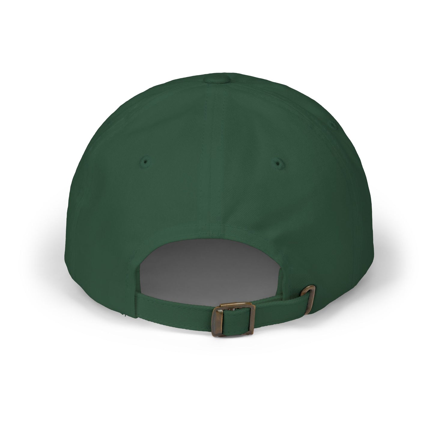 Lotus Embroidered Cap — Blue Glitter Lotus Baseball Hat