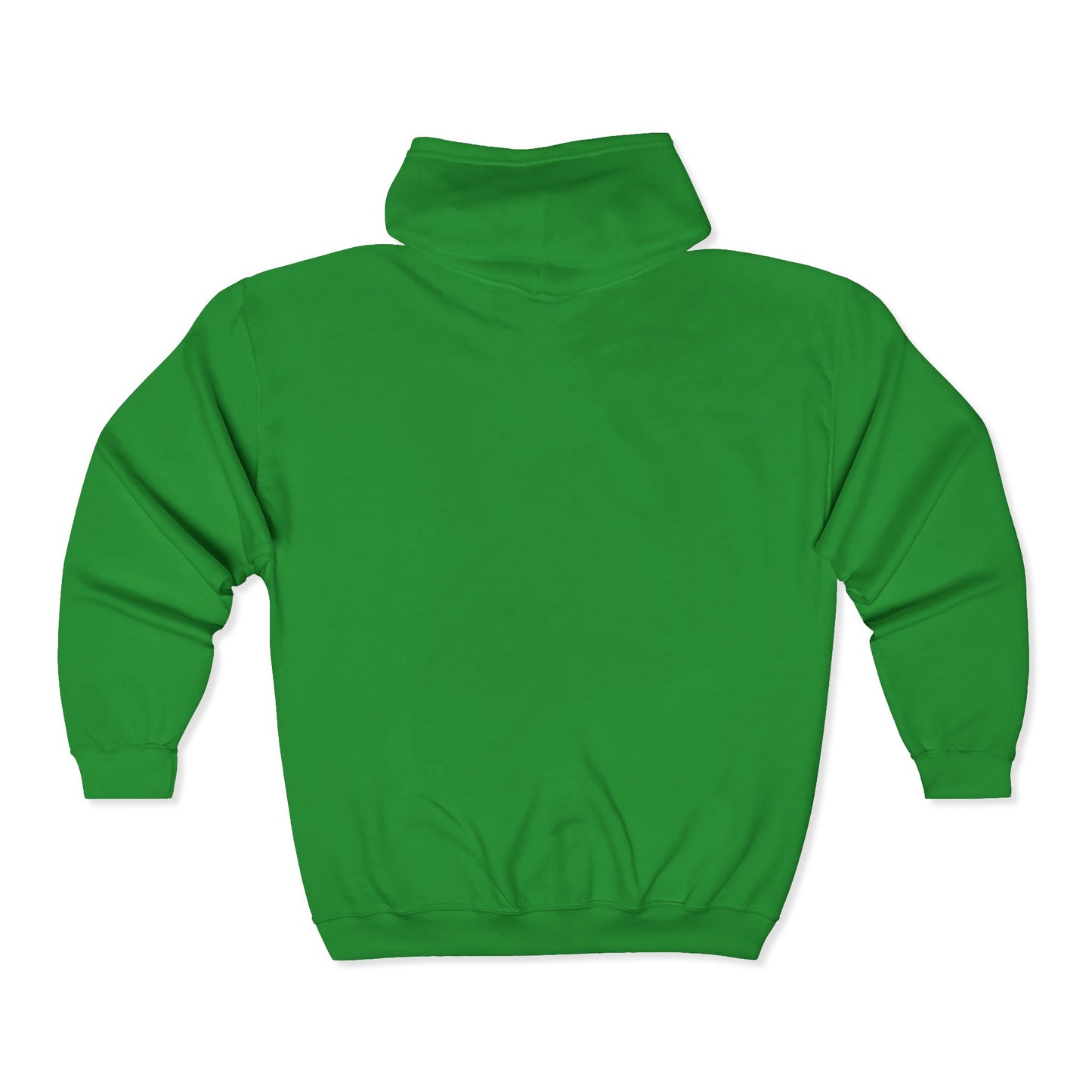 Unisex Heavy Full Zip Hooded Zip-Up Jacket