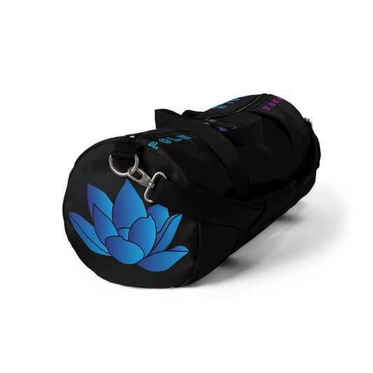 Motivational Duffel Bag for Fitness Enthusiasts - Versatile Gym & Travel Gear - Black