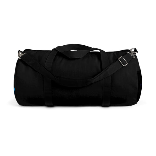 Motivational Duffel Bag for Fitness Enthusiasts - Black - Logo Only