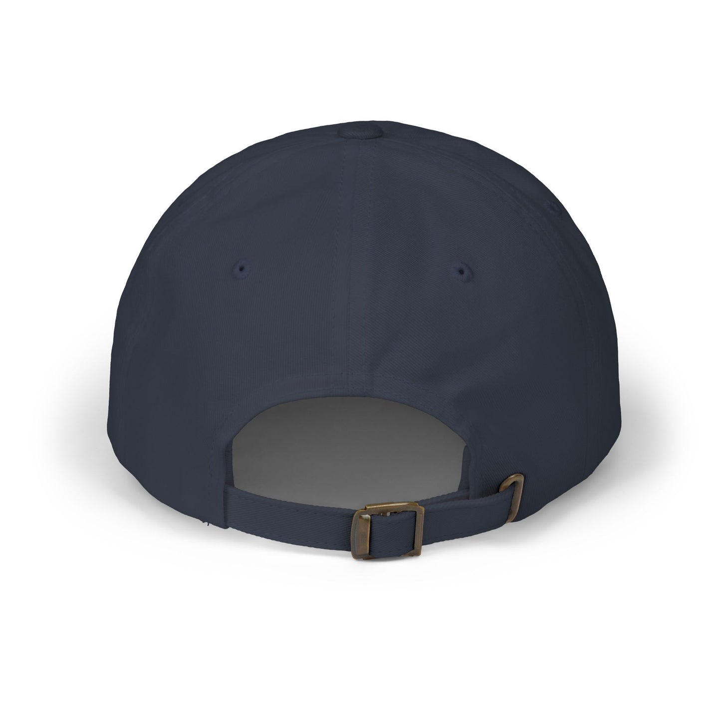 Lotus Embroidered Cap — Blue Glitter Lotus Baseball Hat