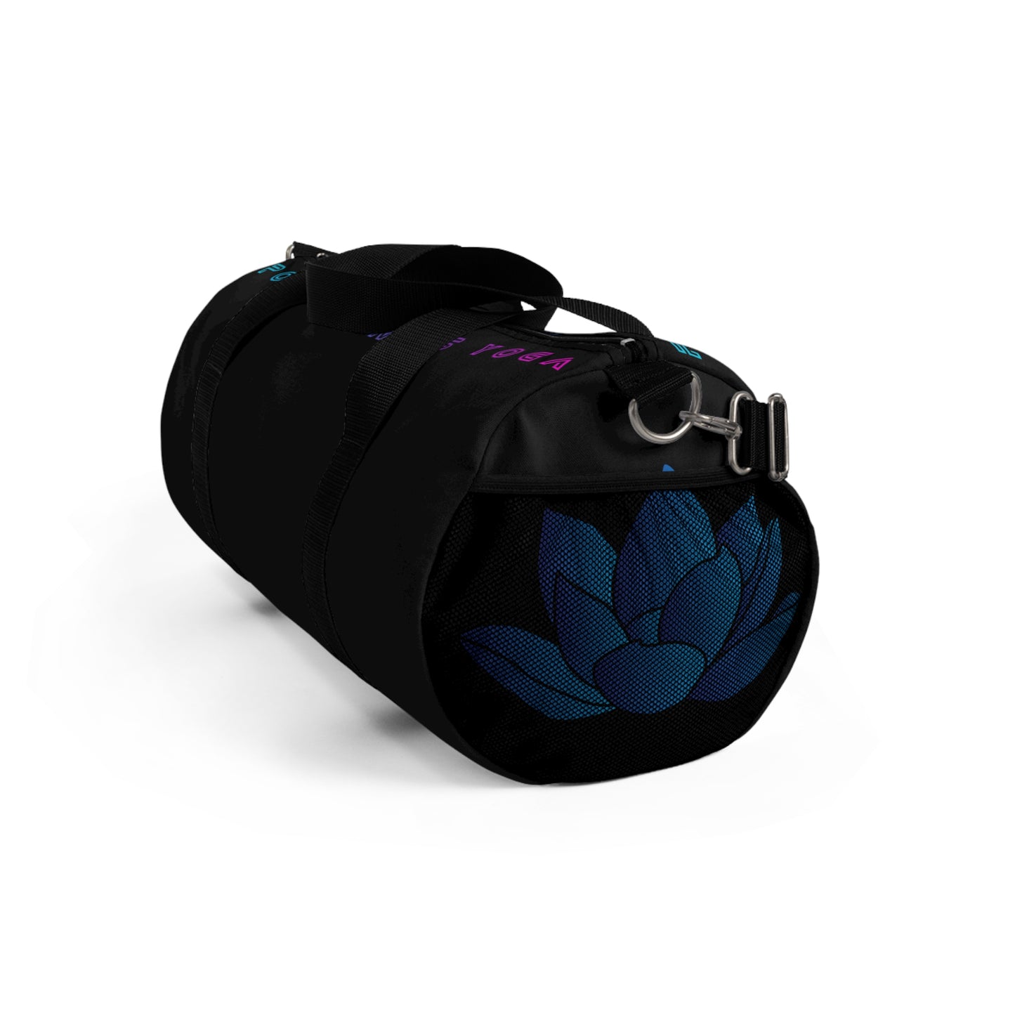 Motivational Duffel Bag for Fitness Enthusiasts - Versatile Gym & Travel Gear - Black
