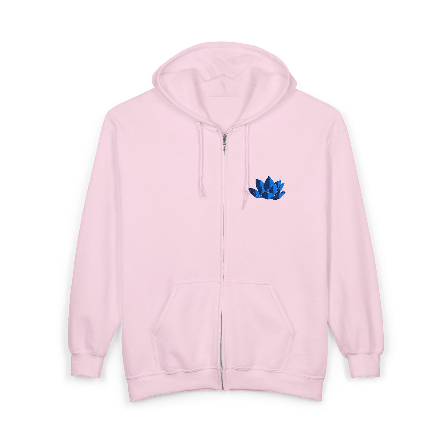 Unisex Heavy Full Zip Hooded Zip-Up Jacket
