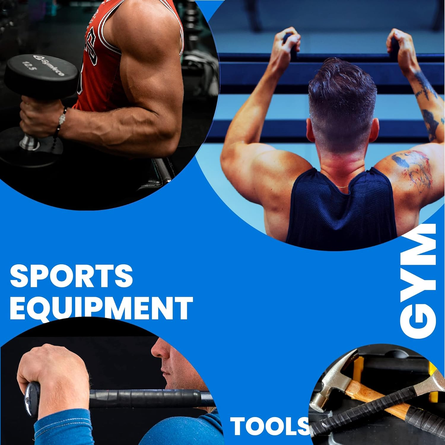 Core Prodigy Fusion Grip Tape - Silicone Wrap for Gym Equipment & Tools