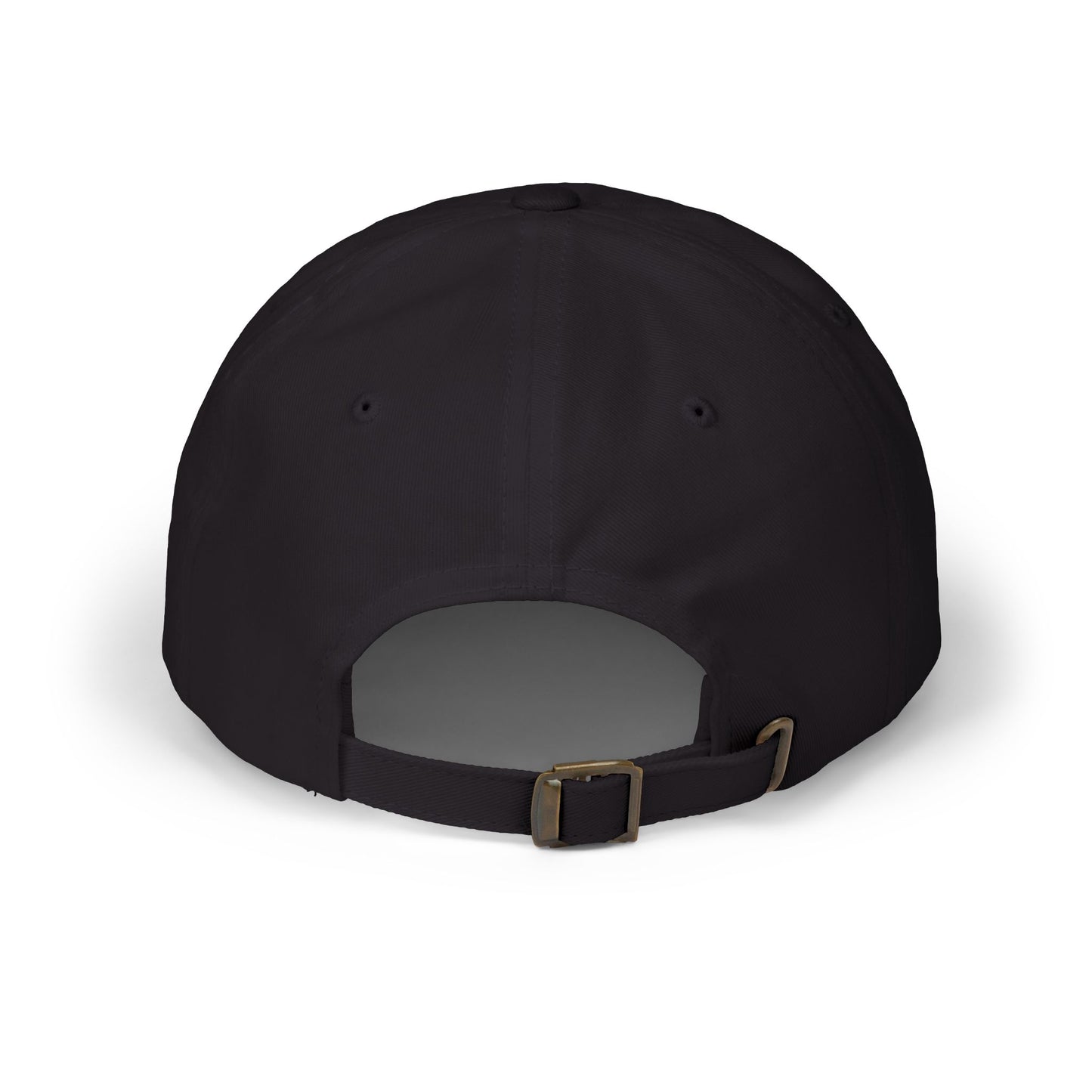 Lotus Embroidered Cap — Blue Glitter Lotus Baseball Hat