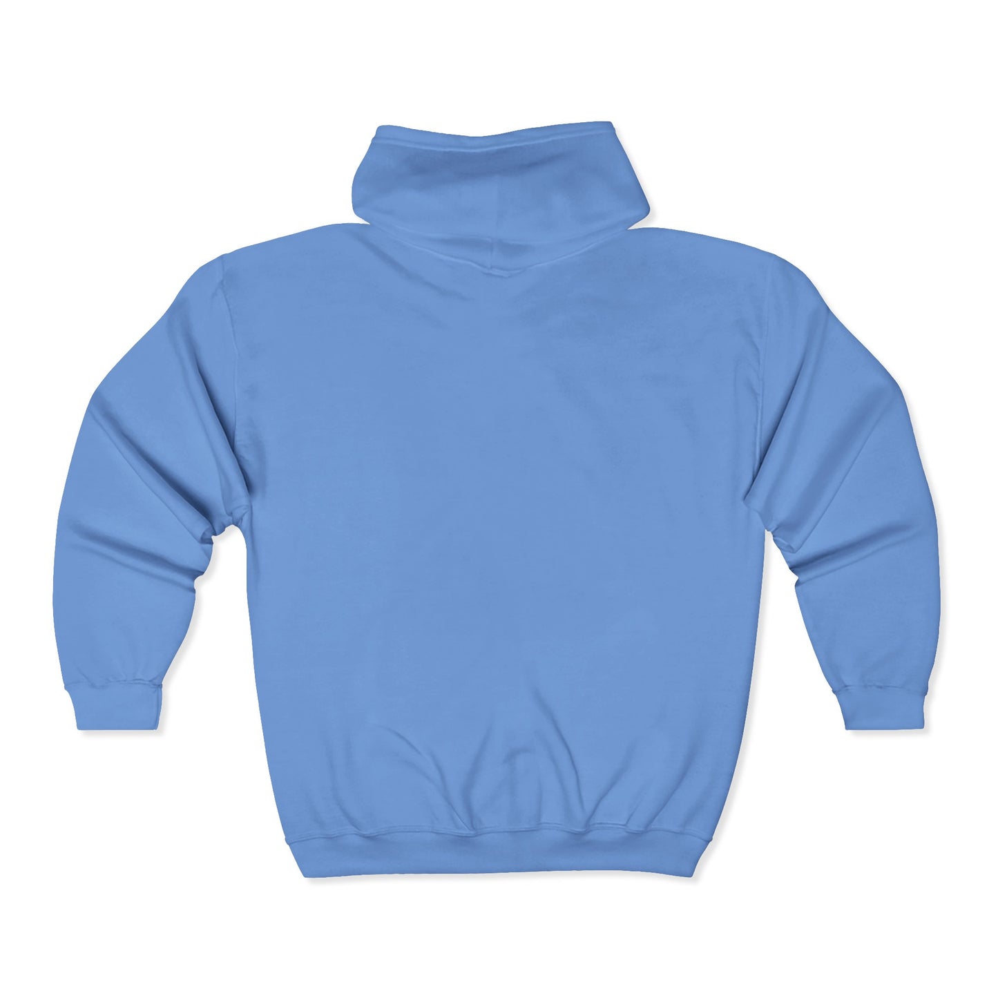 Unisex Heavy Full Zip Hooded Zip-Up Jacket