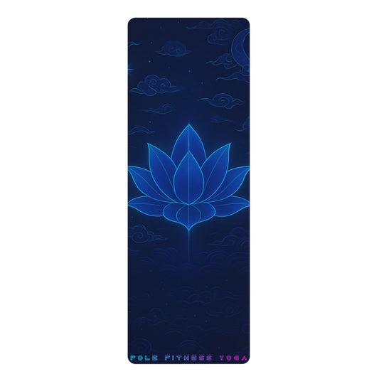 Galaxy Bloom Rubber Yoga Mat | Non-Slip, Exercise & Fitness Essentials