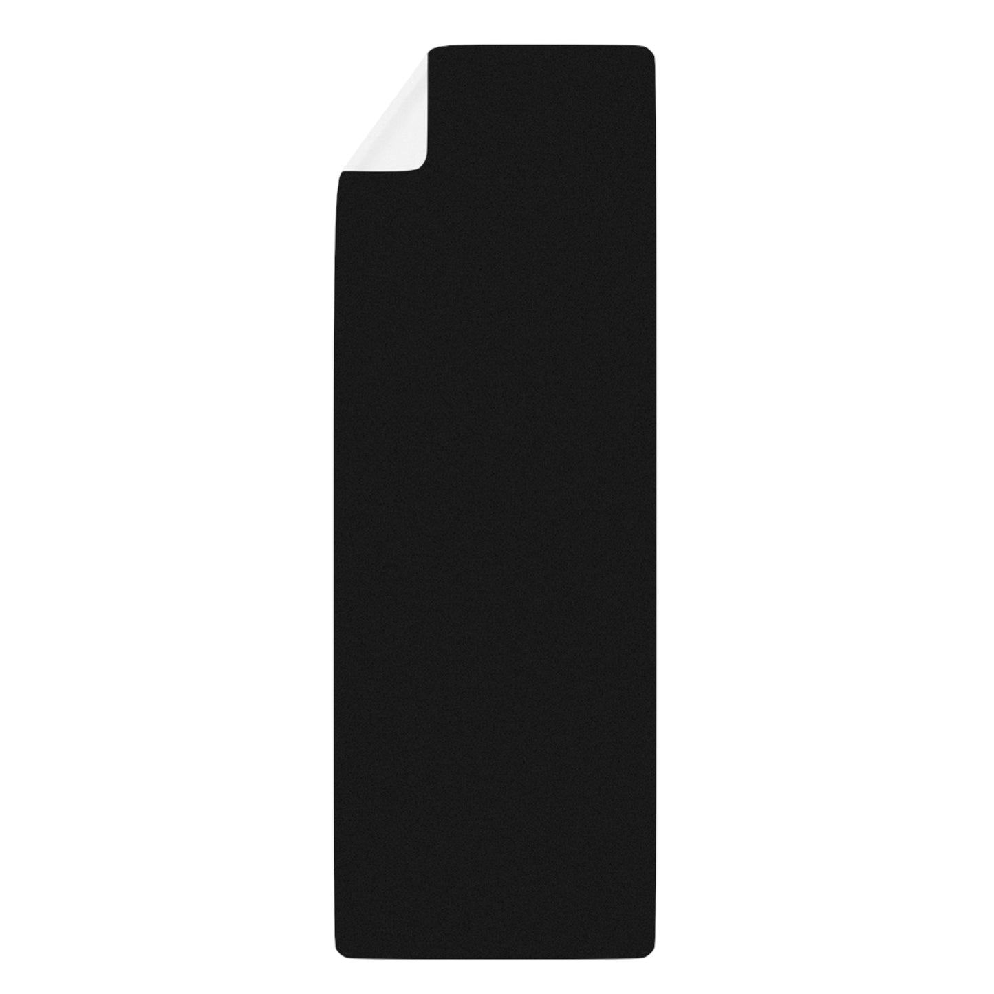 Lotus Rubber Yoga Mat — Black Lotus Suede