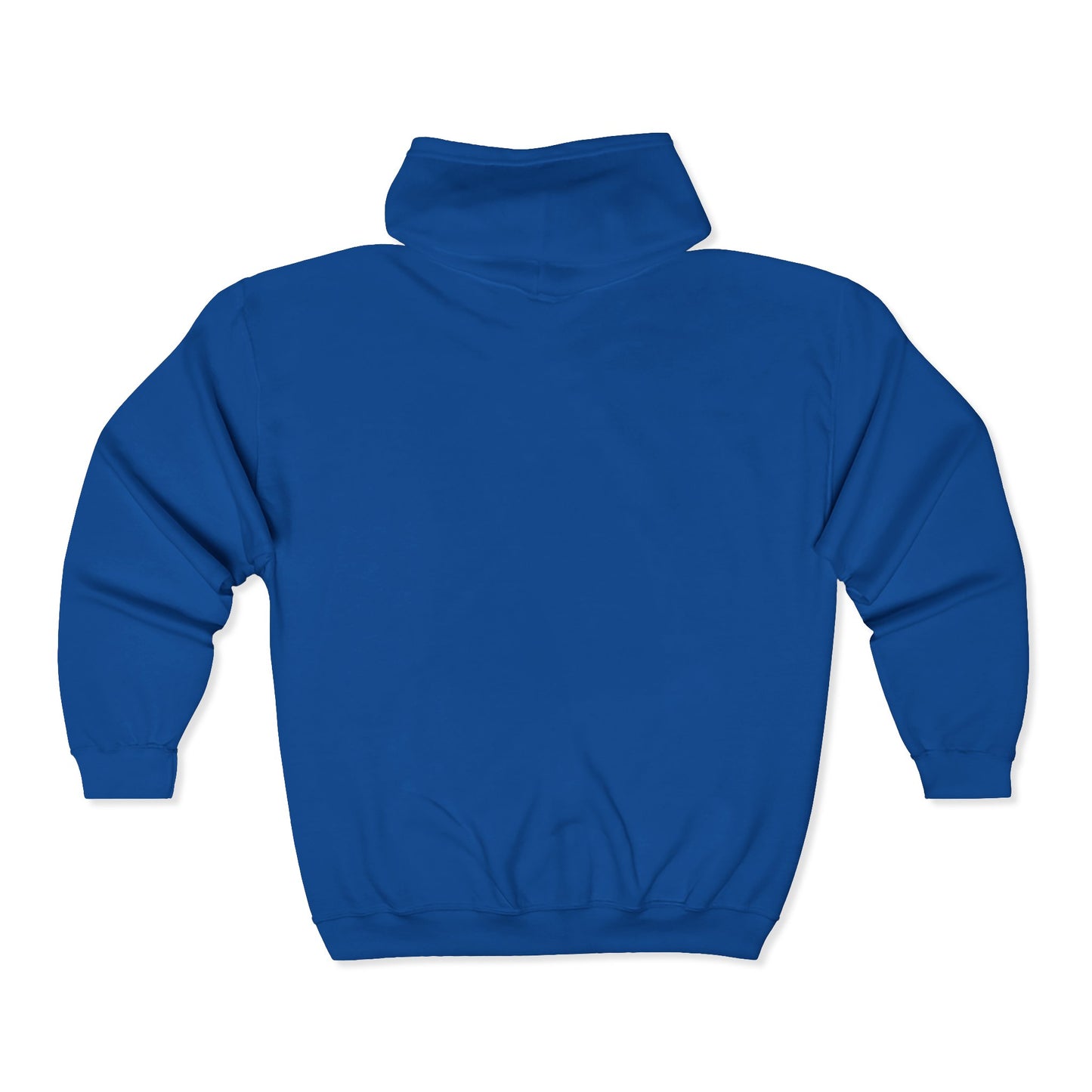 Unisex Heavy Full Zip Hooded Zip-Up Jacket